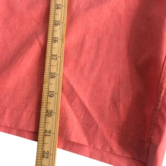 Salt Life Shorts Mens 36 Coral SLX-QD Vapor Stretch Hybrid Quick Dry Fishing - Picture 6 of 16